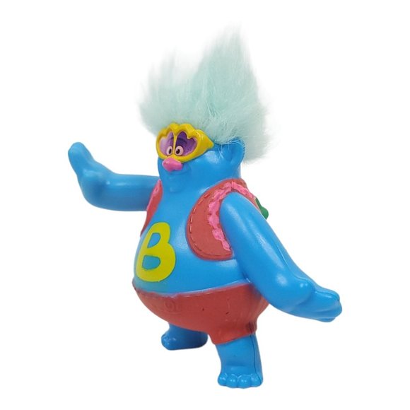 McDonalds Happy Meal Toy Biggie And Mr Dinkles Action Figure Trolls World Tour - Picture 3 of 11
